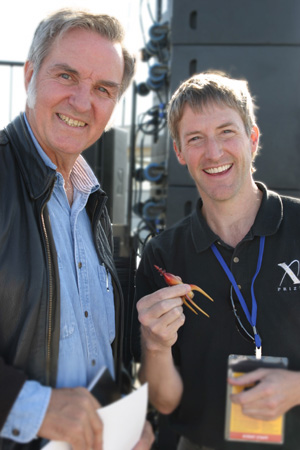 Burt Rutan and Erik Lindbergh